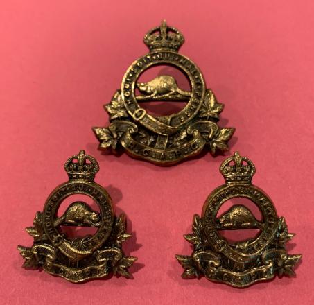 RCAPC Officer Cap Badge and Collars