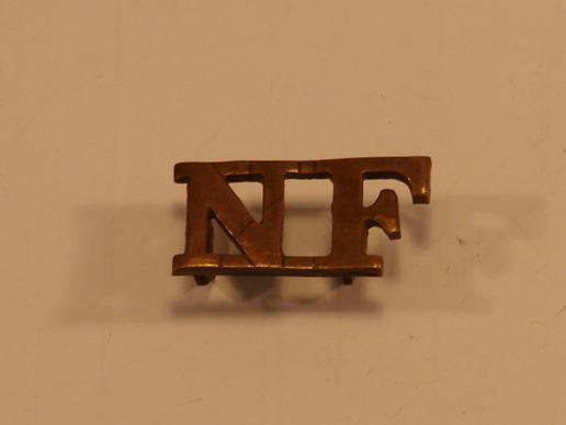 Northumberland Fusiliers Title  - WW1