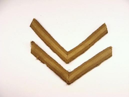 WW2 Lance Corporal Stripes (Pair)