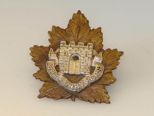 Fort Garry Horse - Cdn Cavalry Corps - Officer Collar Badge