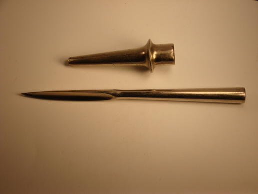 WW1 Lance Head and Base - 1917 dated