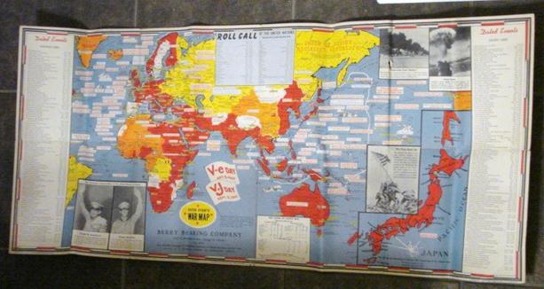 WW2 US Dated Events War Map