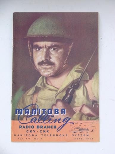 Manitoba Calling Radio Program Booklet - 