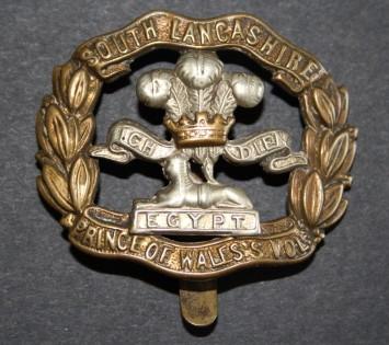 WW1 South Lancashire Regiment Cap Badge