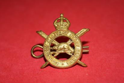Corps of Military Staff Clerks Collar Badge
