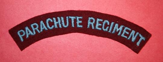WW2 British Parachute Regiment Shoulder Title