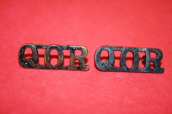 Queen's Own Rifles Shoulder Titles
