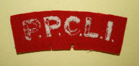 PPCLI Cloth Shoulder Title