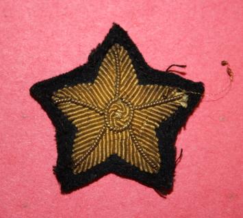 RCMP 5 Years of Service Star - Bullion Embroidered