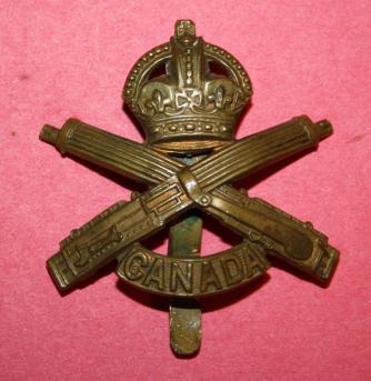 CEF Canadian Machine Gun Corps Cap Badge