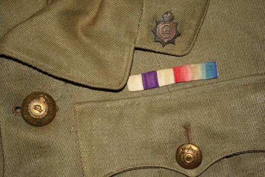 CASC Tunic Grouping - Capt Johnson, Military Cross - Extra photos