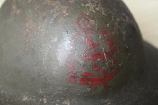 5th Battalion Western CavalryBrodie Helmet -  Extra Pictures