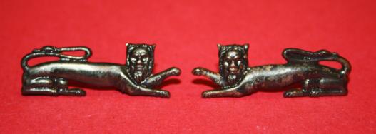 WW2 University of Montreal COTC Collar Badge Pair.