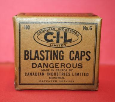 WW2 CIL No6 Blasting Cap Box
