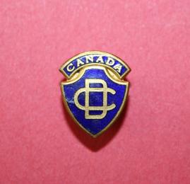 Canadian 1950's Civil Defence Lapel Pin