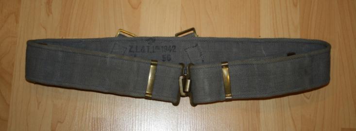 WW2 P37 RCAF Web Belt 1942 ZL&T Size Large