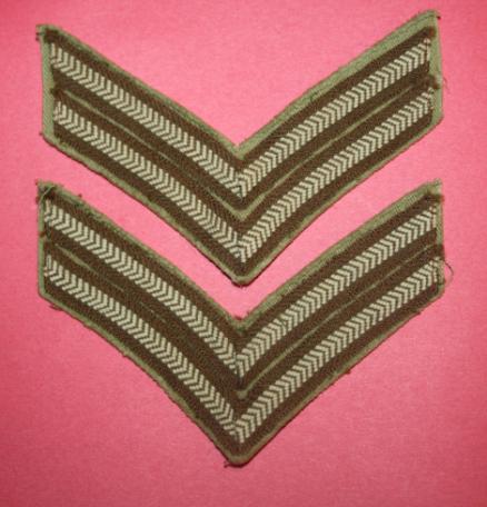 WW2 British/Canadian Tropical Cpl Ranks