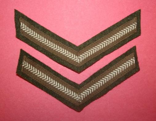 WW2 British/ Canadian Lance Corporal Rank Pair