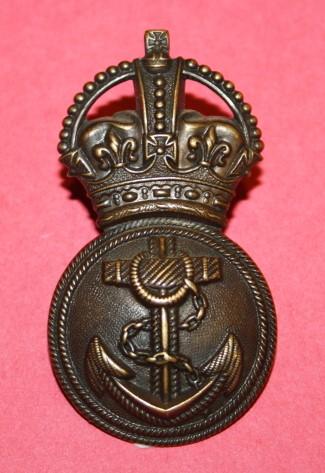WW1 Royal Navy Division Petty Officer Cap Badge