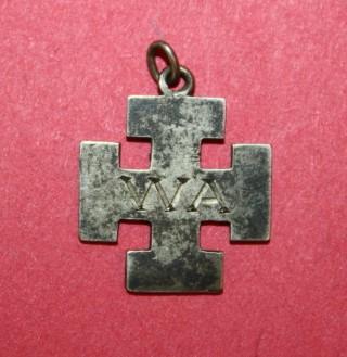 WW1 Women's Auxiliary Sterling Pendant