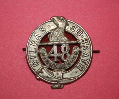 WW1 15th Battalion (48 Highlanders) Bonnet Badge - First Issue