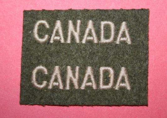 WW2 Army CANADA Titles 