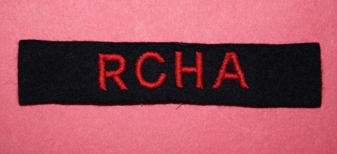 WW2 RCHA Shoulder Title