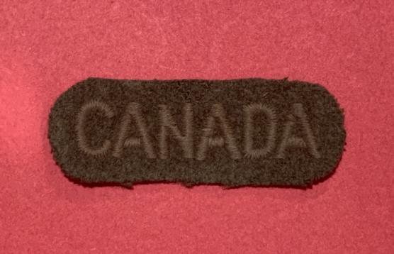 Canada Shoulder Title