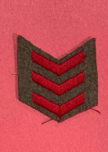 3 Years of Service Cloth Chevron